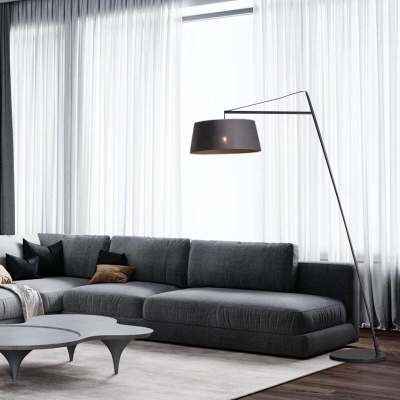 OEING Nordic Marble Arc Floor Lamp