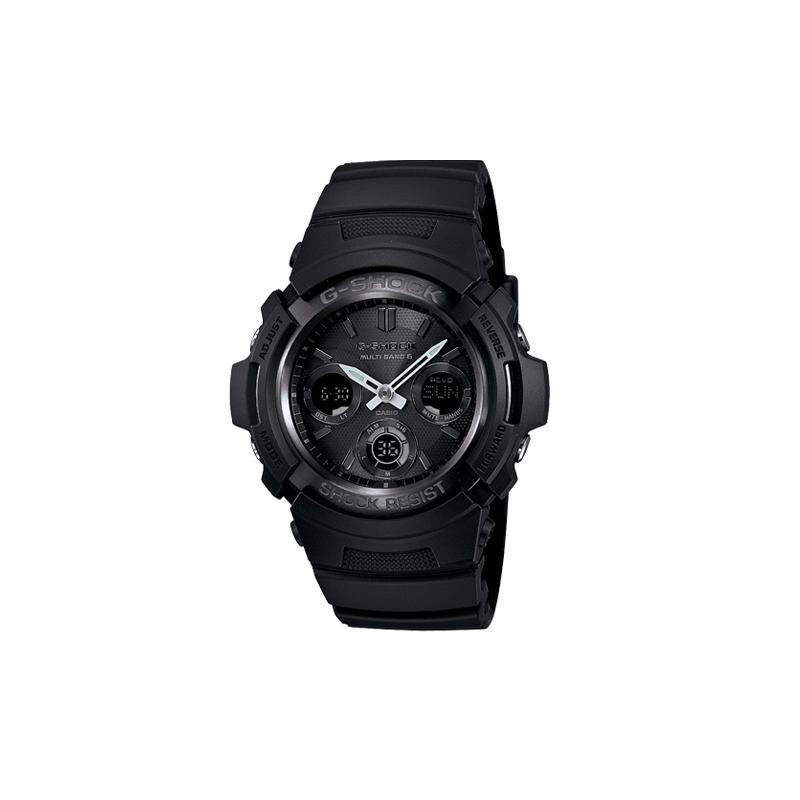 

Casio G-SHOCK Series Classic Series Trendy and Cool Street Classic Pointer Dual Display Waterproof Solar Quartz Movement Resin Strap AWG-M100B-1A чорний