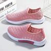 Fashion Cloth Shoes Women's Shoes Summer New Fashion Mesh Breathable Casual Shoes Soft Sole Anti Slip Wear-resistant Flat Sports Shoes