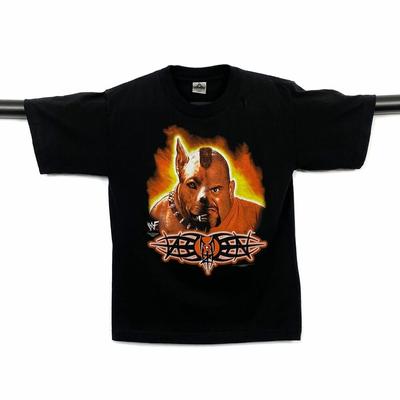 T-shirt unisexe vintage Wwf 2000 « Protected By Tazz » avec imprimé catch