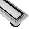 Heckermann Linear Floor Shower Drain 60cm Silver