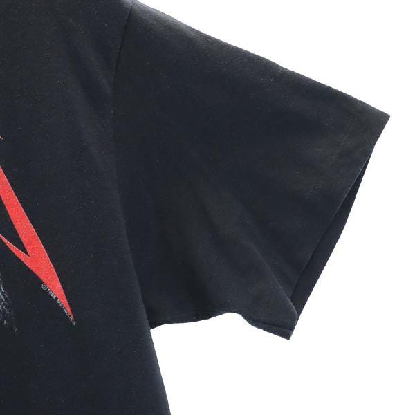 Metallica Camiseta vintage de los 80 con estampado Manga corta Camiseta negra de banda con logo Para hombre Usada