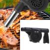 Handheld BBQ Fan Air Blower Large Air Flow Rechargeable BBQ Fan Variable Speed