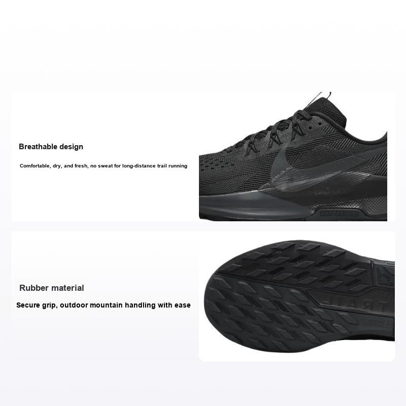 Nike Unisex Black/Anthracite/Brown Pegasus Trail 5 Sneakers Velvet- Dv3864-002 Cm