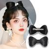 Hair Bows Wigs Hair Bows Hair Clip for Girl Hair Bun Bows Hairpin Korean Hair Barrettes Women 2000s Hair Decors Accessor