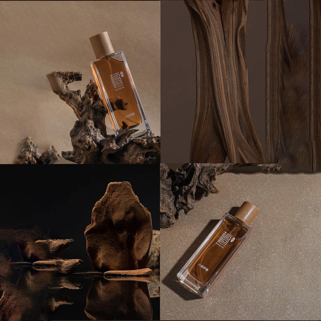 50ml Sandalwood Scented Perfume Sandalwood Path Sandalwood Scented Perfume Long-lasting Eau Toilette Meditation Incense Scented Perfume