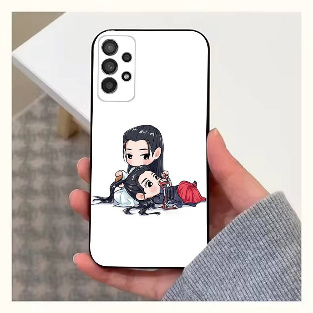 Cartoon Mo Dao Zu Shi Case For Samsung S22,S21,S9,S25,S24,S23,Ultra,FE,S20,S10,Plus,Lite,Soft Silicone Black
