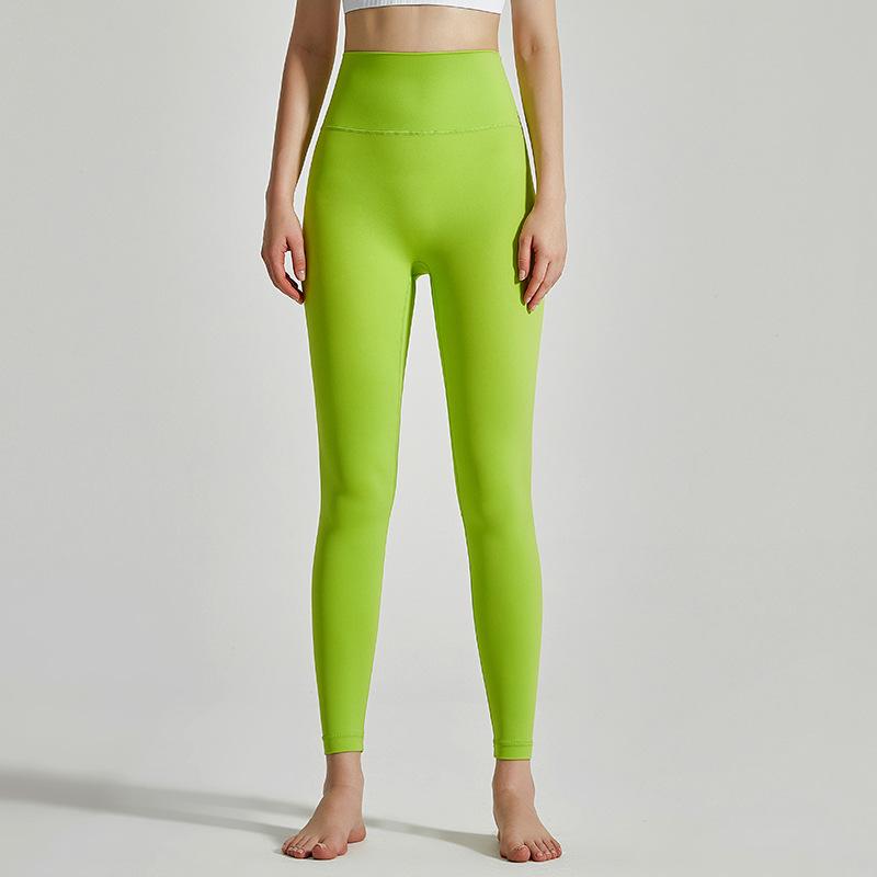 

Бесшовные женские брюки для йоги с высокой талией и карманами - Ощущение обнаженности, Спортивные леггинсы с эффектом подтяжки бедер XL