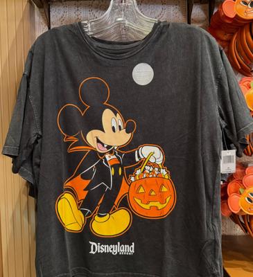 Camiseta de Halloween Nueva Réplica del Disneyland Resort 2025 Camiseta Unisex
