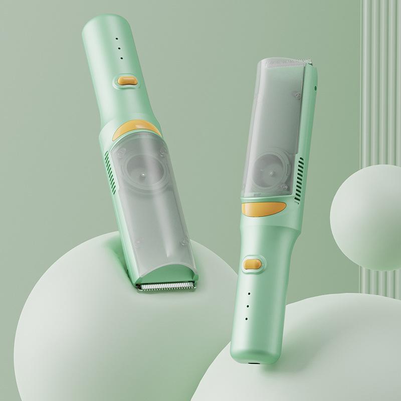 Silent Automatic Hair Suction Baby Hair Trimmer - Household Electric Clipper