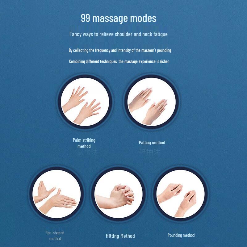 OGAWA Neck and Shoulder Back Percussion Massager Shawl