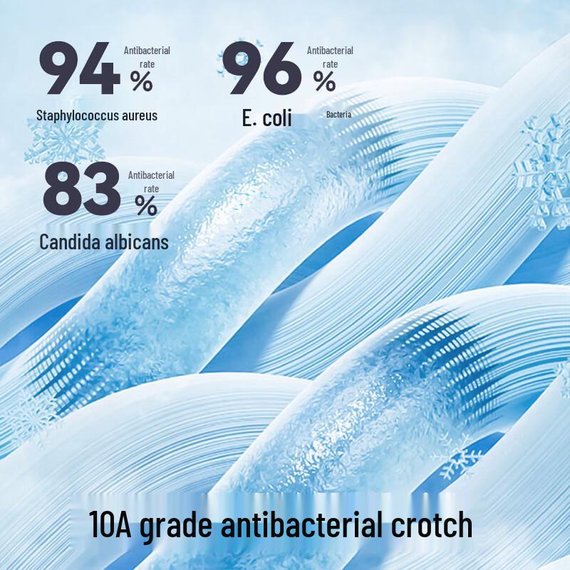 Men's Ice Silk Antibacterial Boxer Briefs 3-Pack