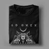 Moth Bad Omens Men's T Shirts Vintage Tees Short Sleeve O Neck T-Shirt 100% Cotton Summer Clothing