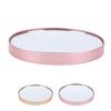 30x Magnifying Vanity Mirror Glass Non Slip Waterproofing Suction Cup 8.8cm Magnified Makeup Mirror for Home Travel