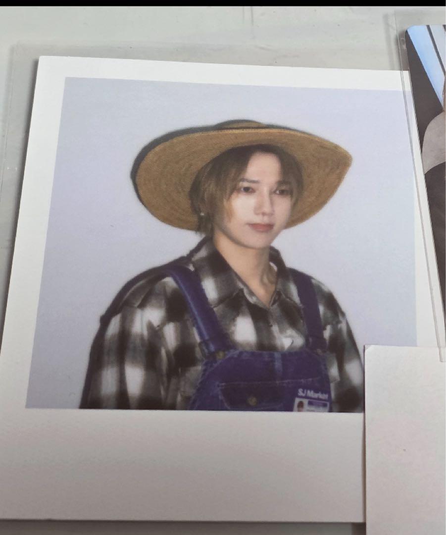 

[USED] SUPER JUNIOR Korea Pop-Up MD Purchase Bonus Polaroid Yesung