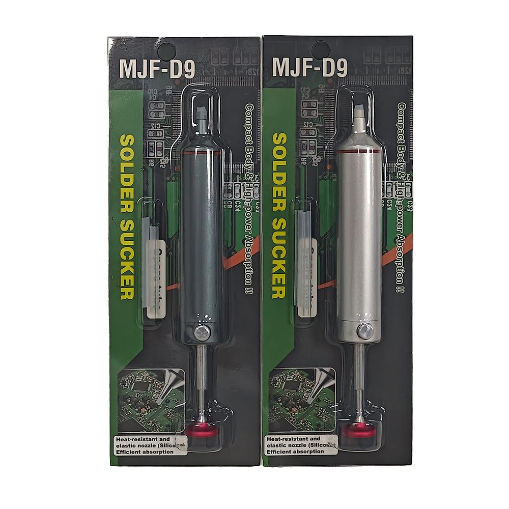 Aluminum Desoldering Pump Suction Tin Gun Soldering Sucker Pen Powerful Vacuum Iron Welding Repair Tool for Electronic Component