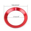 Ceyes Car Styling Steering Wheel Emblem Decorative Circle Ring Accessories Case For Volkswagen VW Golf 5 Polo Jetta Mk6 Covers zq2