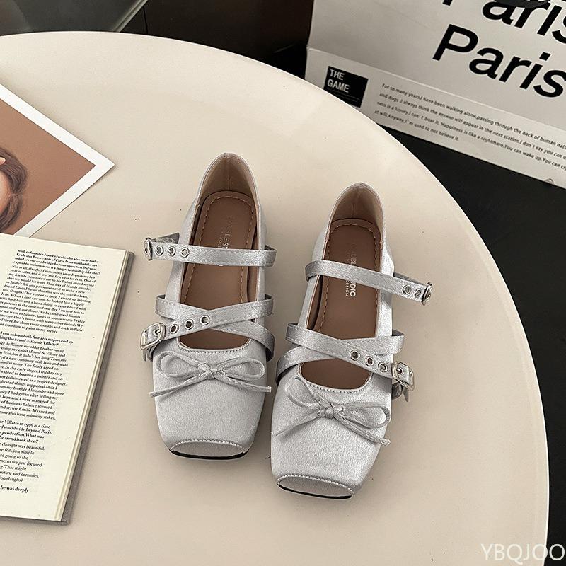 Summer Butterfly-knot Fashionable versatile Flats Women Casual Comfortable soft-soled shoes Ladies Elegant minimalist Shoes