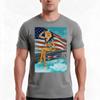 Patriotic PinUp of Christina Aguilera TShirt Summer Casual Cotton Tee Oversized Streetwear Tops Vintage Graphic Print