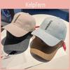 Embroidered Letter Baseball Cap For Men Women Summer Sun Protection Chic Style