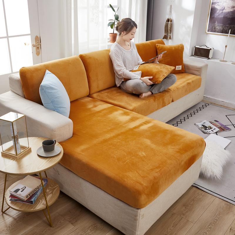 

Эластичный чехол для дивана, универсальный универсальный чехол наложница, универсальный ленивый чехол для дивана в скандинавском стиле, тканевая подушка для дивана, четыре сезона S
