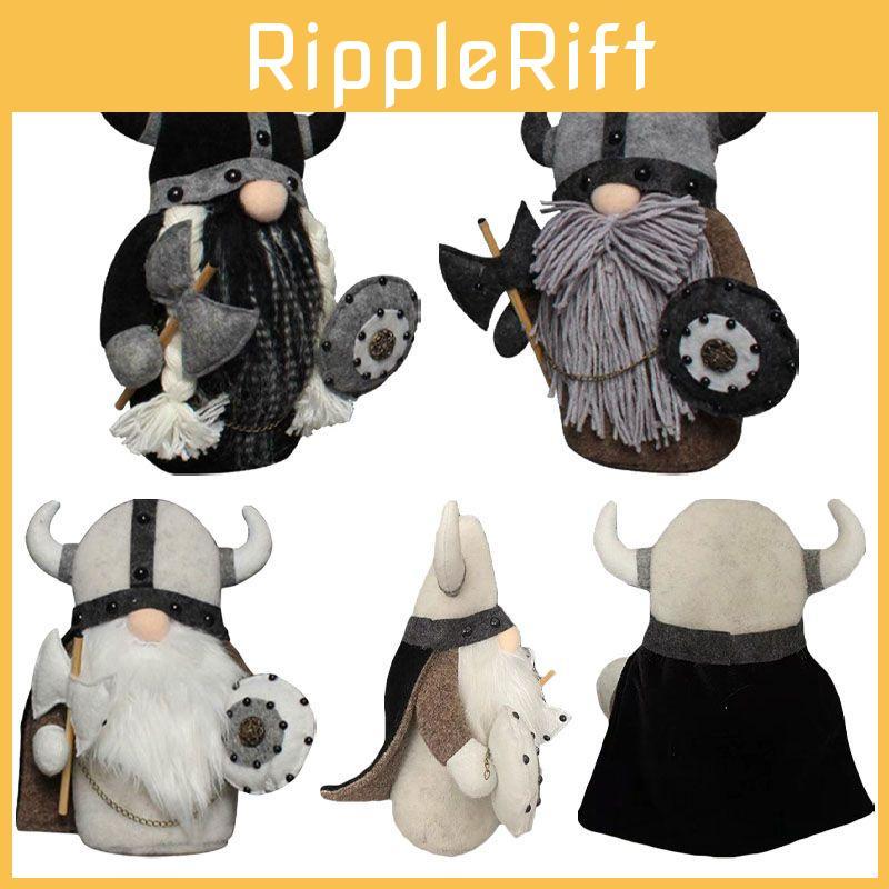 Enchanting Viking Gnome Plush Toy For Cozy Scandinavian Tomte Elf Decor