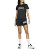 Nike Dri Fit T Shirts Women's Black Crew Neck Moderate DQ6372-010