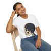 Unisex Softstyle T-Shirt Skull Universe Cosmos Space Consciousness Stars