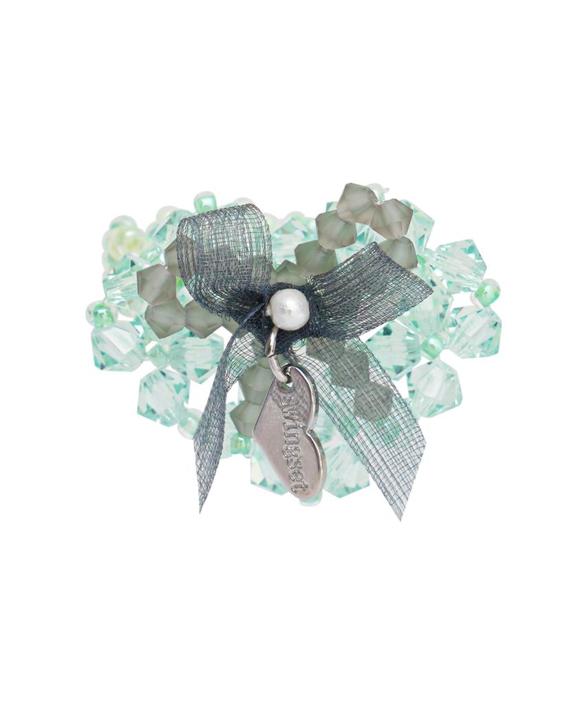 Swingset Angel Heart Bead Ring (Mint)