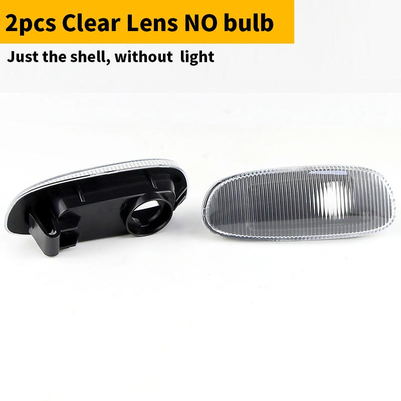2Pc Side Marker Light Turn Signal Lamp Housing Cover Shell 84401FA050 For 1993-2001 Subaru Impreza GC GM GF Car Accessories