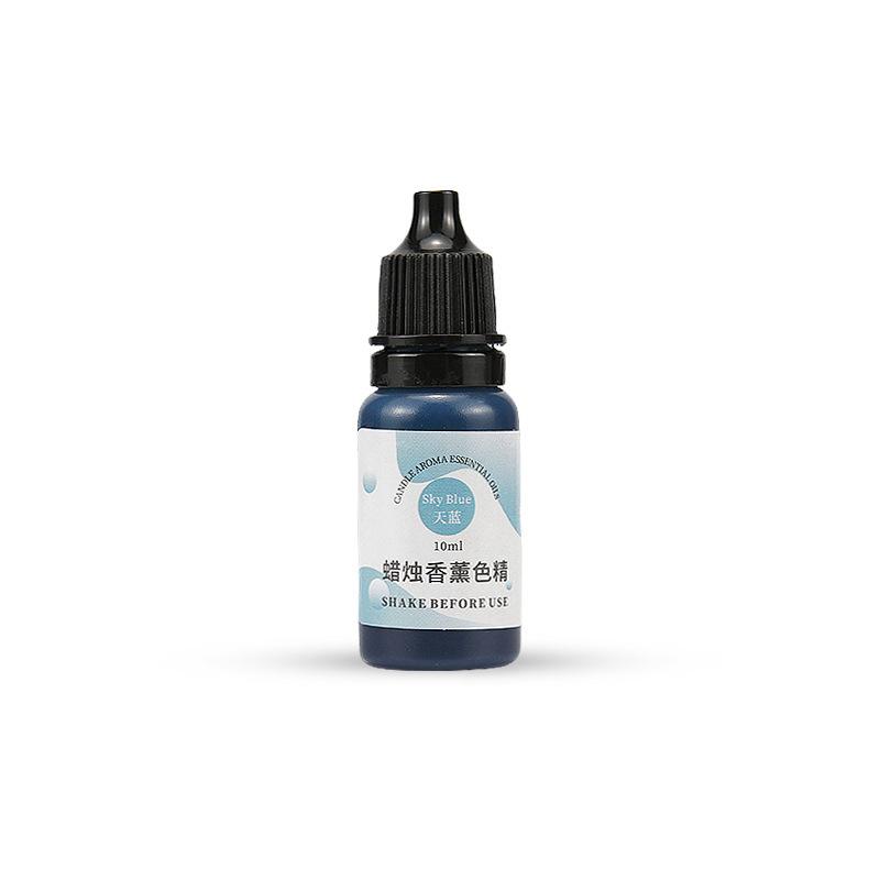 10ml Duftkerzenfarbe Hohe Konzentration Leicht zu mischen Duft verteilend Wachsfärbung DIY Bastelbedarf