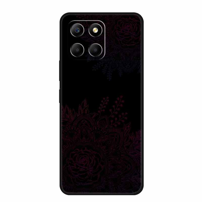 

Мультяшный чехол для Honor X7c X8c X8b X5b Plus Play 9A X6b X6c Чехол для телефона X 8 7 6 C Coque Милый Кот Черный Силикон Мягкая Задняя Крышка Honor X6b