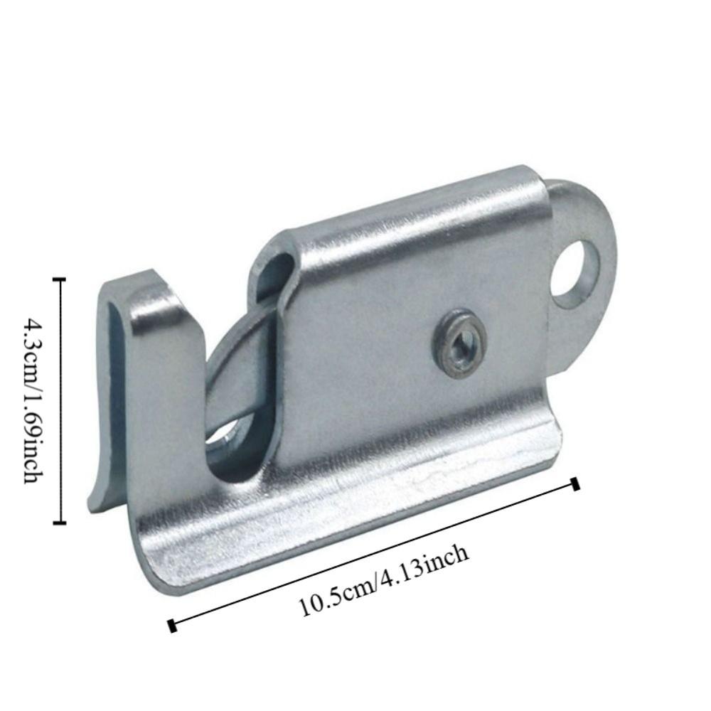 Animal Security Automatic Pig Door Buckle Special Design Bumper Lock Galvanized Pig Door Switch Lock Pig Bumper Lock Pig Pens