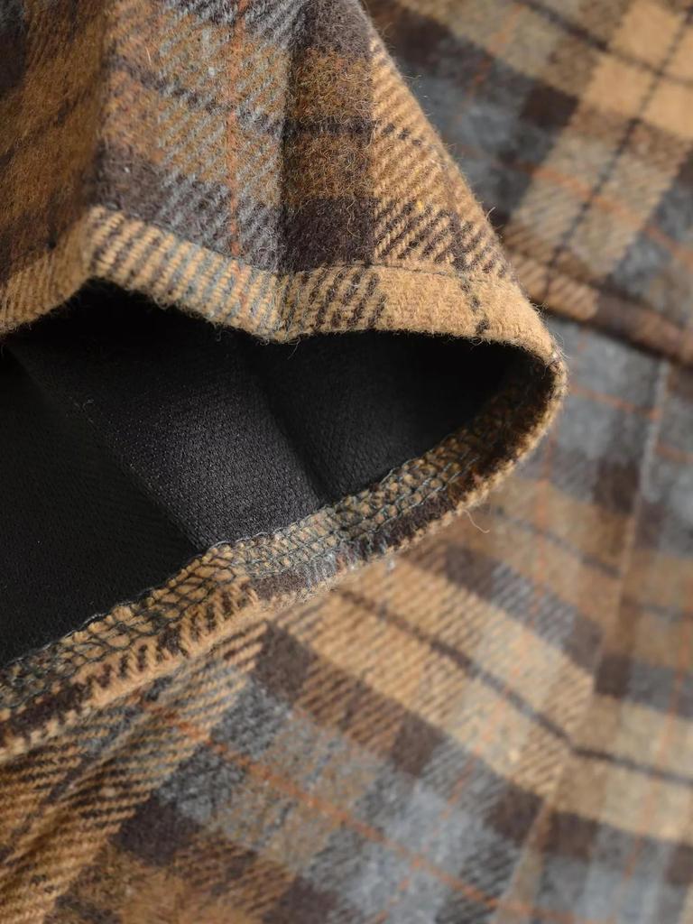 American Retro Plaid Low-Waist Pleated Skirt – 2026 Spring/Autumn College Style