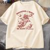 Houston I Have So Unisexy Problems T Shirt Unisex Women Funny Vintage Funny Raccoon in Space Animal Tshirt Harajuku Cotton Tees