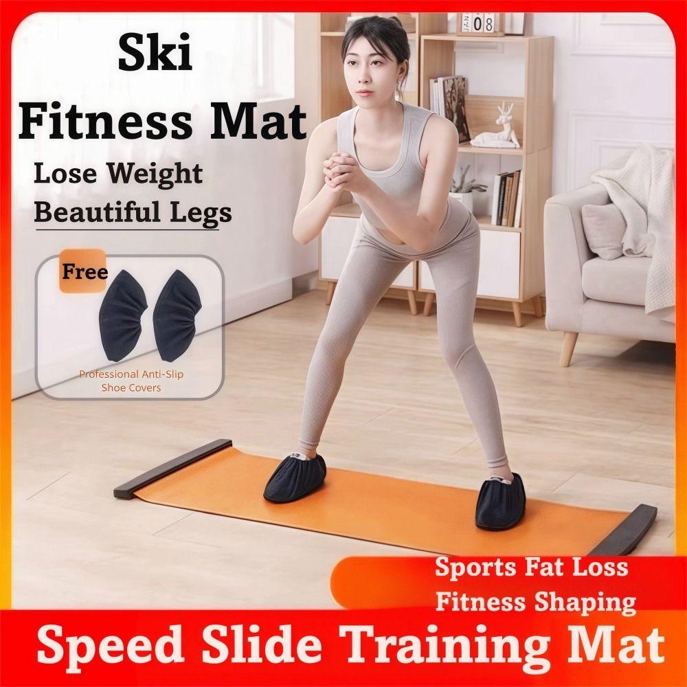 Smooth Leg Training Mat Full Set Yoga Ski Mat New Ski Fitness Mat  Home Fitness