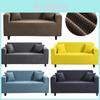 Elegant Solid Color Stretch Sofa Cover With Jacquard Design For Modern Furniture Protection