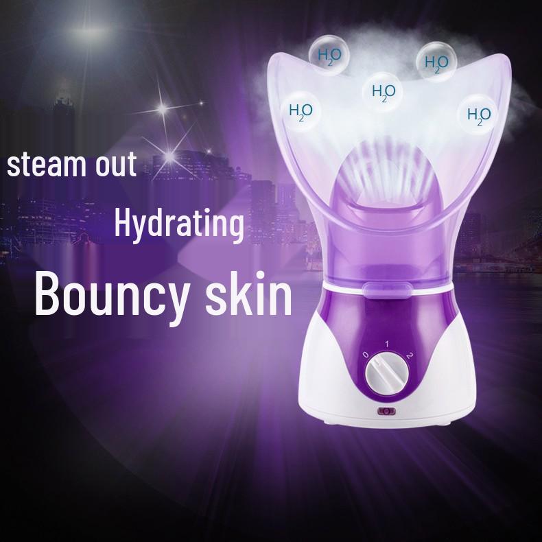 Aromatherapy Facial Steamer & Hydration Mist Machine with Nasal Inhaler