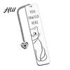Funny Quote Bookmark Cute Cat Bookmark, Metal Page Marker with Creative Durable Quotes, Stainless Steel for Readers, Lover Gift Cartoon