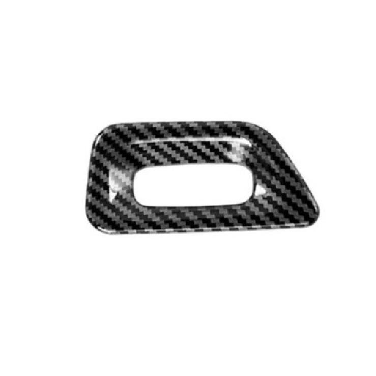 Inner Tailgate Rear Door Switch Trim For Honda Civic - ABS Carbon Fiber