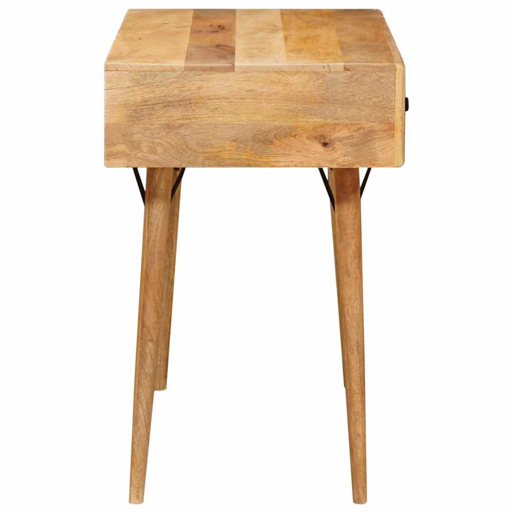 Desk Brown 110 X 55 X 76 Cm Solid Mango Wood
