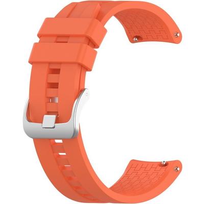 Universal Silicone Strap 22mm, Orange