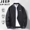 JEEP SPIRIT Men's Casual Baseball Collar Jacket