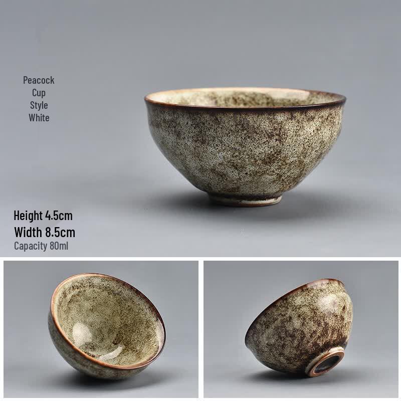 Qiwei Ceramic Hand-painted Kung Fu Tea Tasting Cup