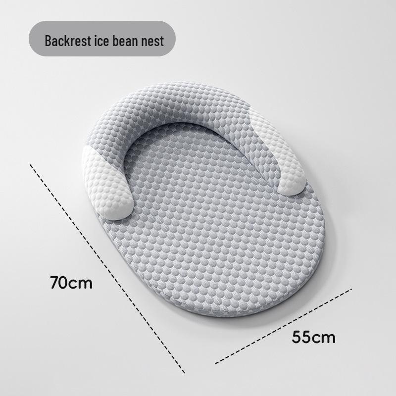 

Washable Summer Cool Mat: Dog & Cat Bed with Ice Pad Cushion