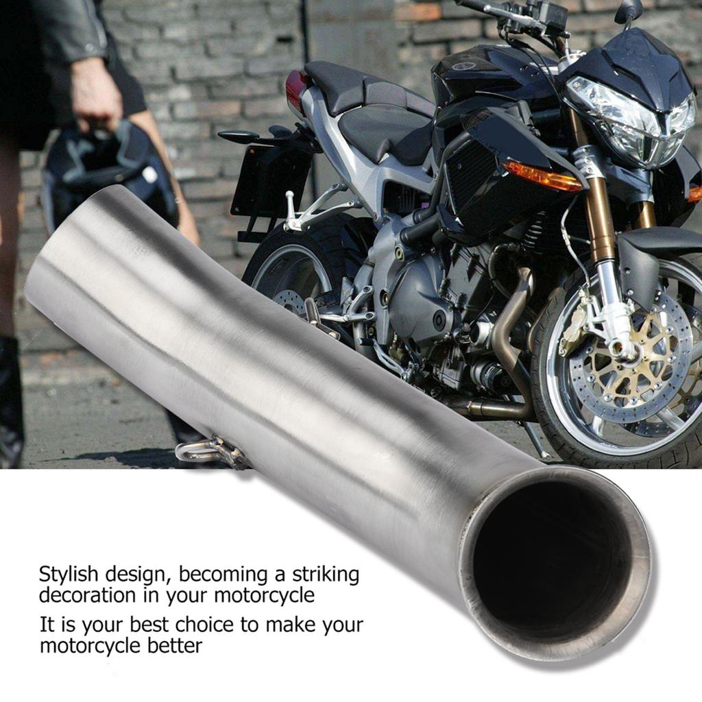 Motorcycle Full Exhaust System Vent Middle Pipe Link Connect for 250 390 RC390  2017‑2018