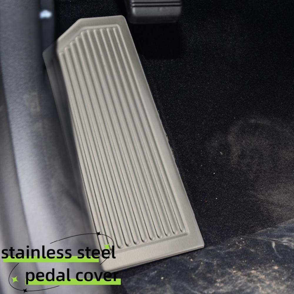 For Hyundai Tucson 2015 2016 2017 2018 2019 2020 No Drilling Stainless Steel Left Foot Rest Pedal Cover Non-Slip Pad Accessories