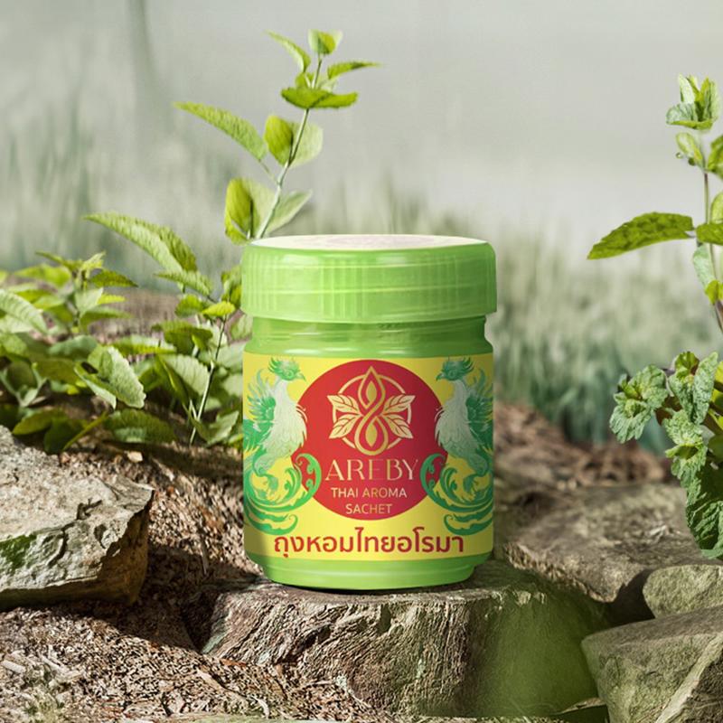 

1 шт. Таиландский травяной ингалятор ингалятор тайский традиционный для носа от укачивания освежающие эссенции