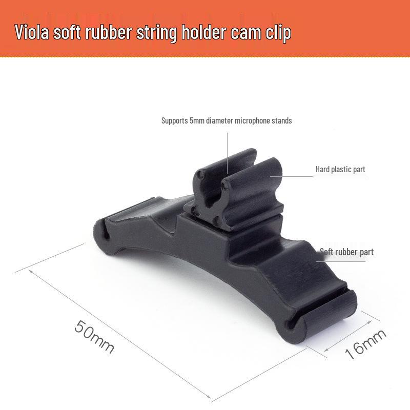 

Universal Instrument Clip Mic Stand for Violin, Viola, Cello, and Acoustic Guitar