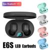 E6S TWS Wireless Headphones Sports Waterproof Bluetooth 5.1 Earphone Stereo Headset with Microphone